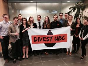 UBCC350 at Board of Governor's meeting last April