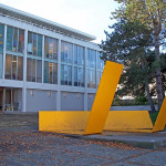 Cambria between the Lasserre and Frederic Wood Theatre buildings