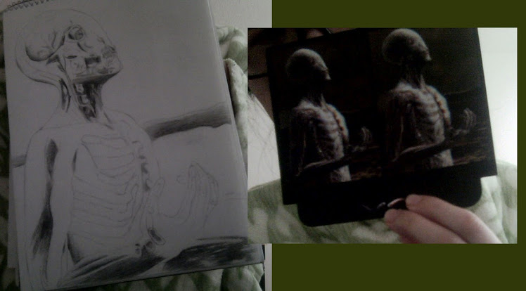 I’m holding up a still from the DVD for “Vicarious,” the first single from 10,000 Days. The video is made entirely using CGI, and I was inspired to draw this particular image four years ago, when physics class got too boring.